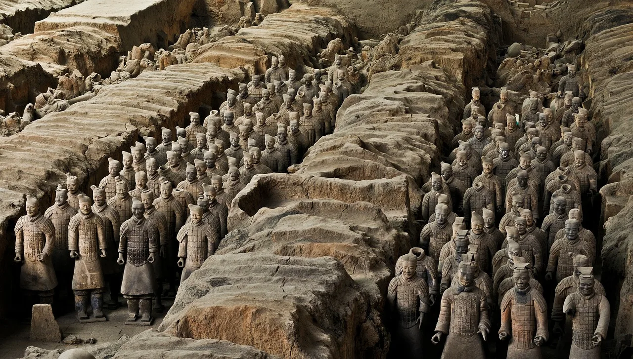 terracotta army, china, xi'an-1864972.jpg